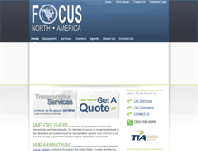 Tablet Screenshot of focusna.com
